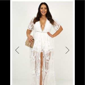 Romper from showpiece